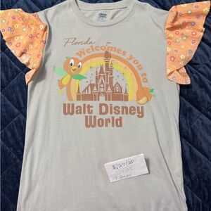 Disney Orange Bird with flutter Sleeves